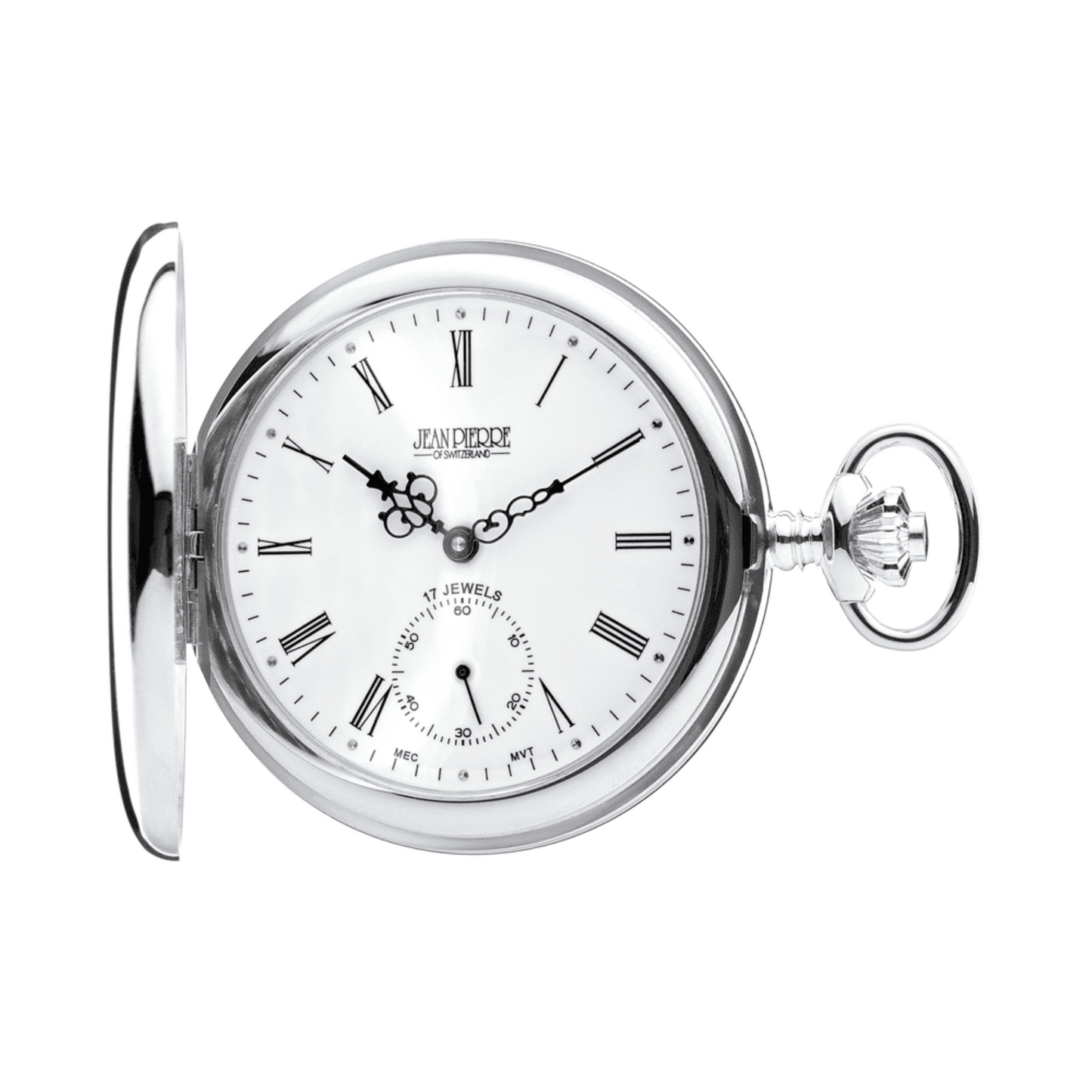 Hunter Sterling Silver G152 Pocket Watch