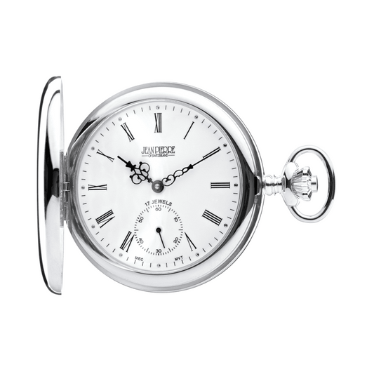 Hunter Sterling Silver G152 Pocket Watch