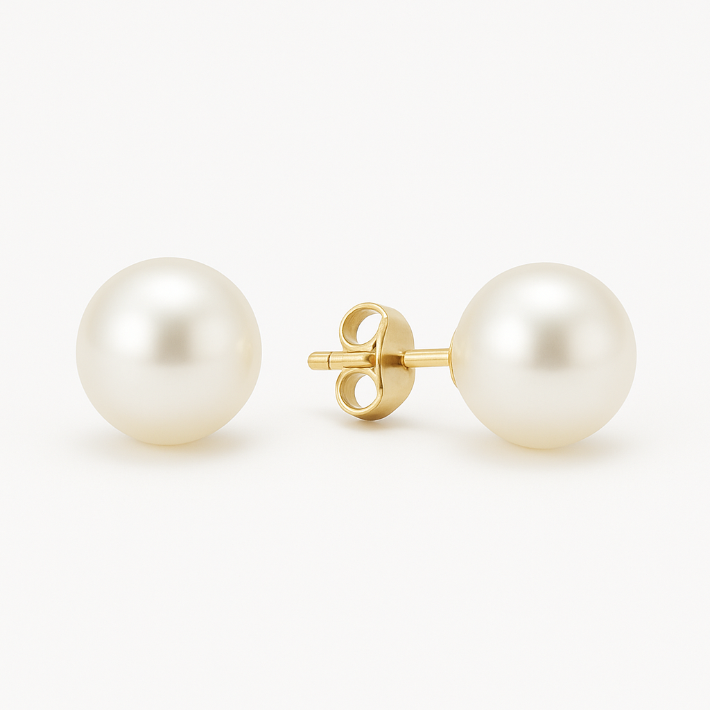 9ct Pearl Studs 4mm